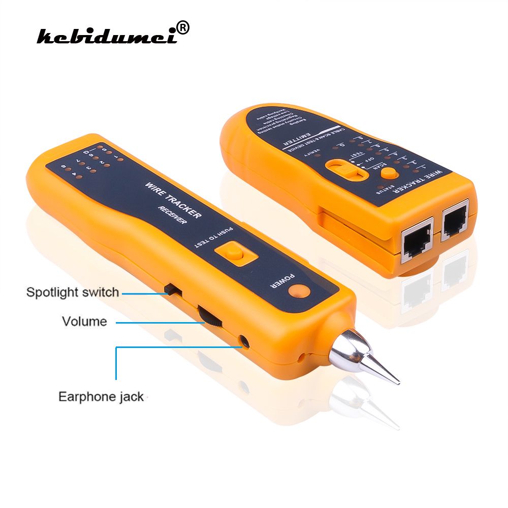 Kebidumei Wire Tracker Tracer Toner Telephone Ethernet LAN