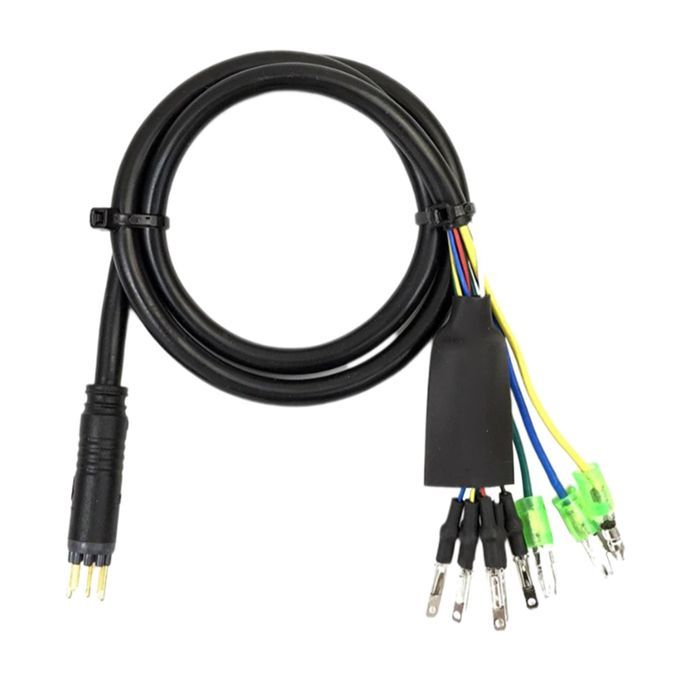 Motor Adapter Cable Waterproof Connector 9 Pins For Electric Bike
