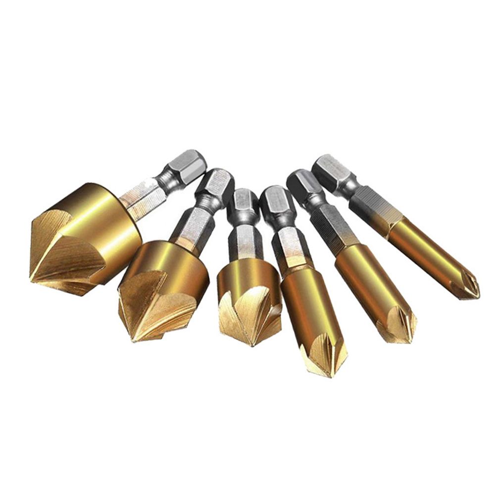 Woodworking Chamfer Drilling Tool Countersink Drill Bits
