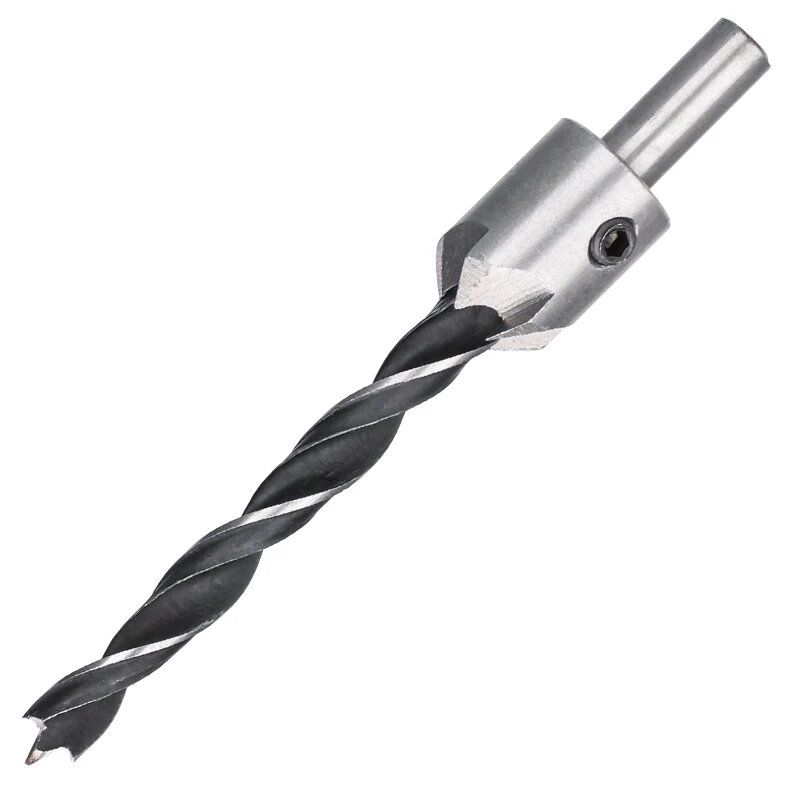 4pcs 3mm-6mm HSS Countersink Drill Bit Set Reamer