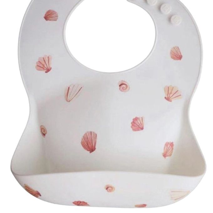 Waterproof Adjustable Silicone Bibs For Baby Toddler Feeding Shell