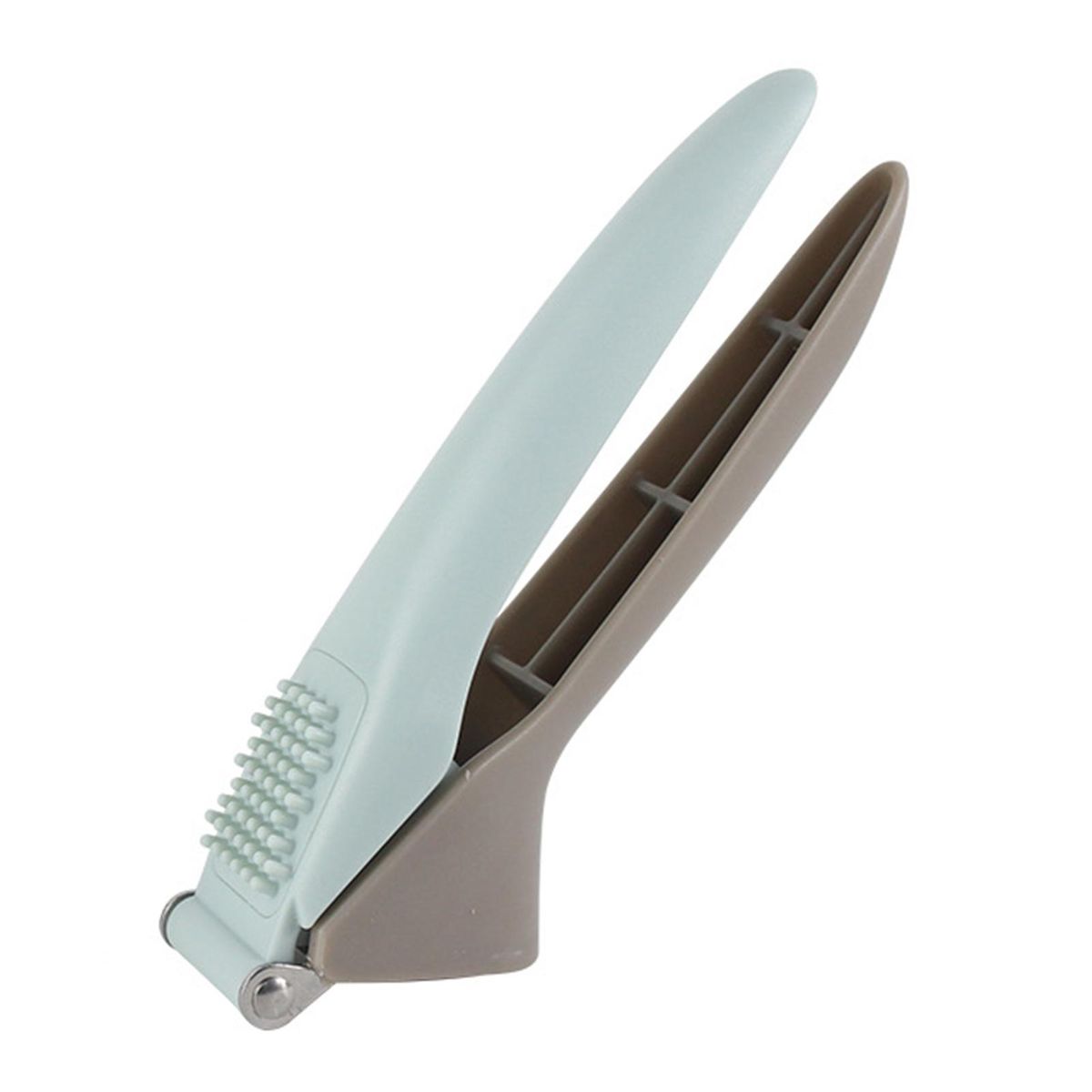 Garlic Chopper Manual Garlic Crusher Blue