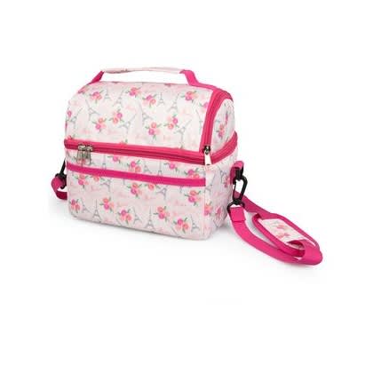 Paris Floral Dual Decker Lunchbag