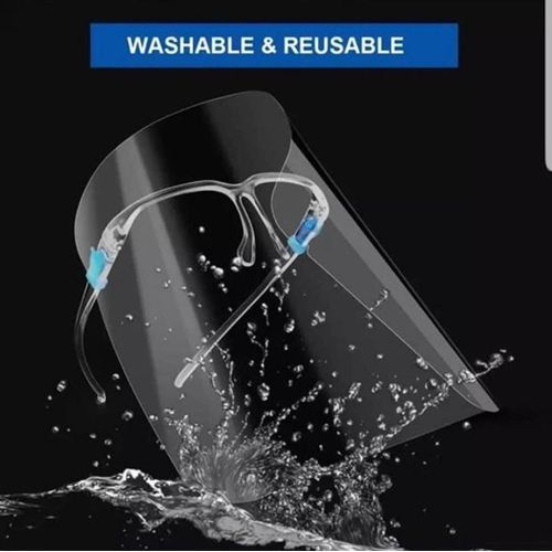 2pcs Combo Faceshield (High Quality Glasses Faceshield)