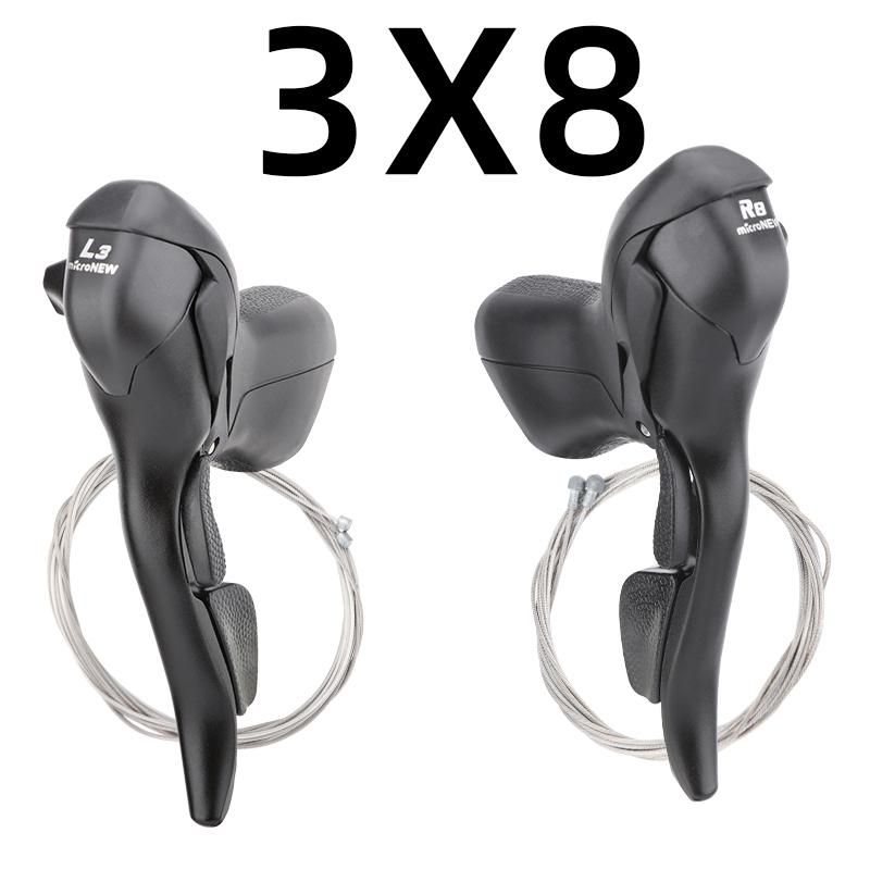 Road Bike Shifters Derailleur Groupset 3x7/8/9/10/11Speed Brake Lever Bicycle 2x7/8/9/10/11 Speed For SHIMAN0 Parts