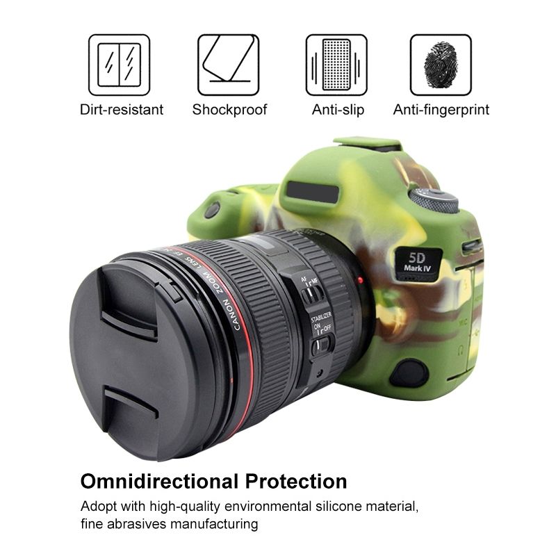 PULUZ Soft Silicone Protective Case For Canon EOS 5D Mark IV