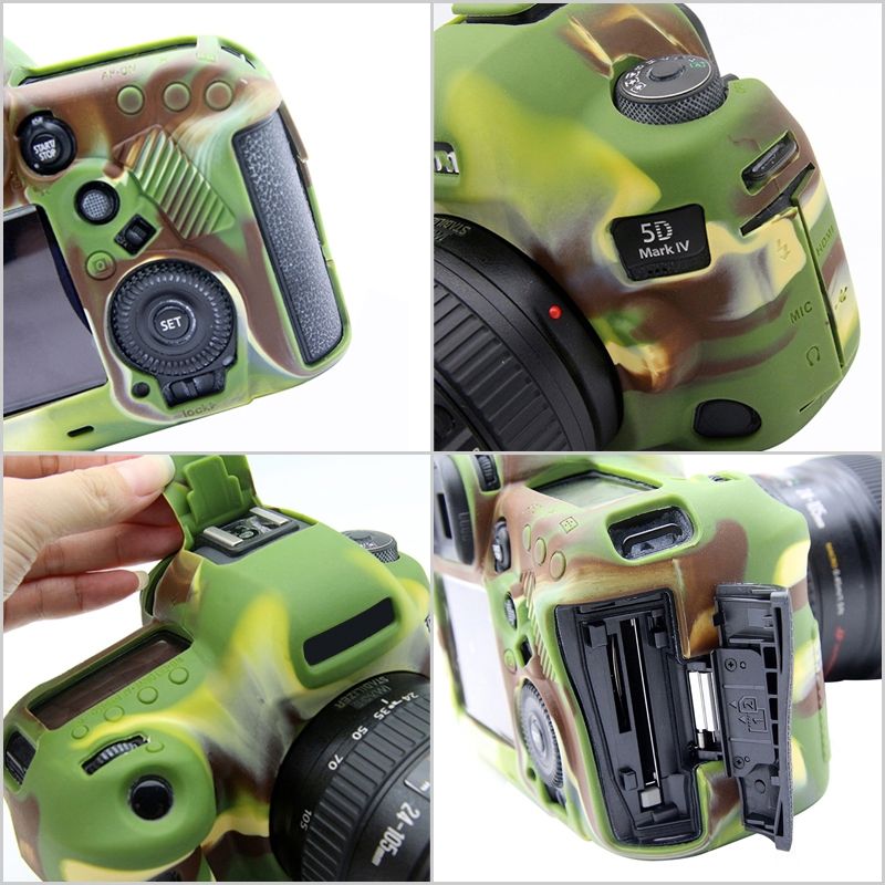 PULUZ Soft Silicone Protective Case For Canon EOS 5D Mark IV