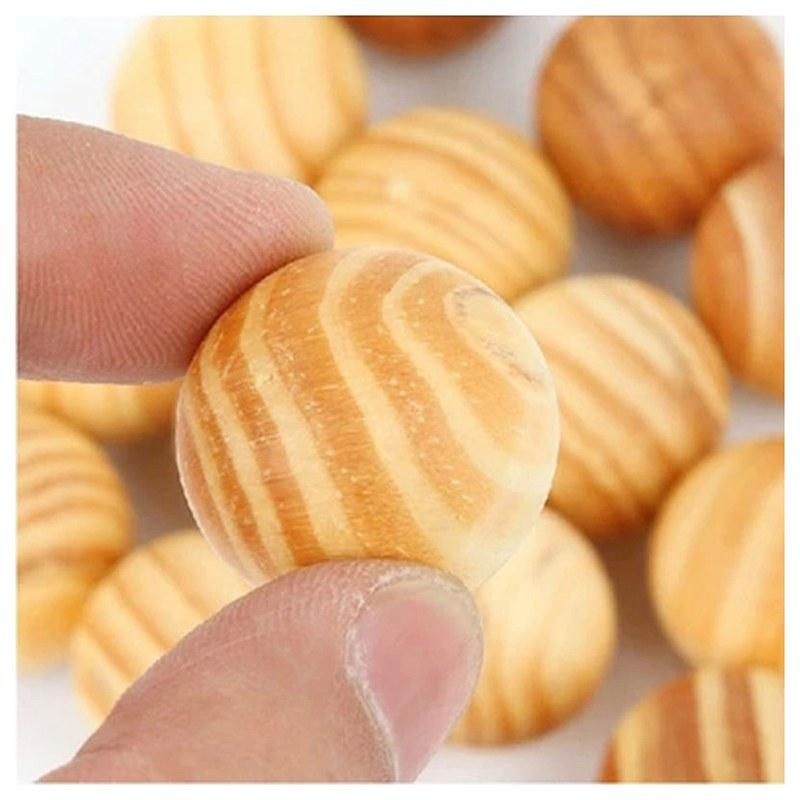 Natural Cedar Wood Moth Balls Lavender Camphor Repellent Wardrobe Clothes Drawer