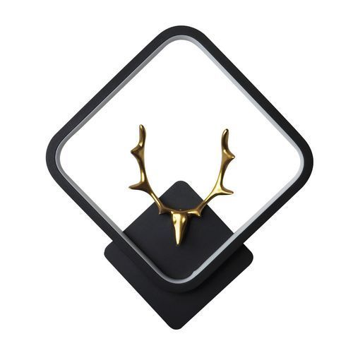 Nordic Modern Deer Head Wall Sconce, Indoor Decorative Light Fixture