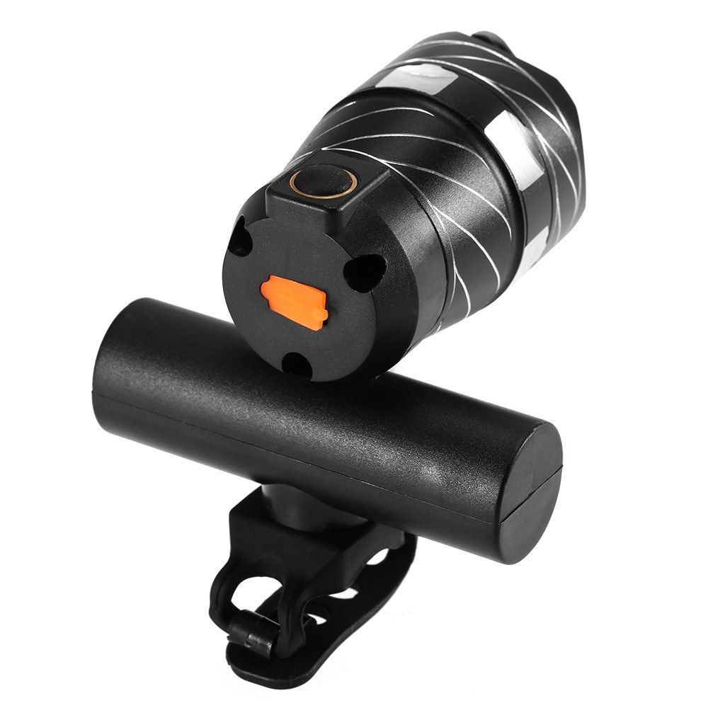 Zoomable Bike Front Light USB Rechargeable Bike Lamp LED