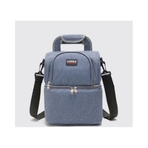 Sannea Dual Insulated Lunch Bag - Blue