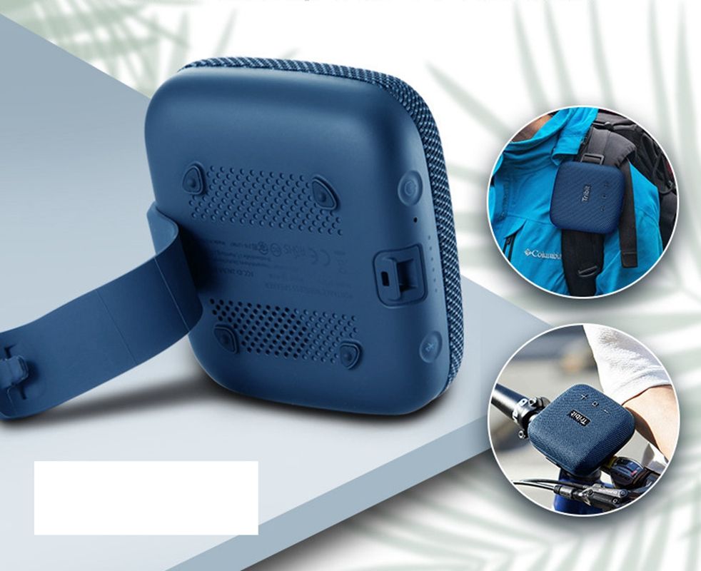 BTS10 Portable Outdoor Cycling Wireless Bluetooth Mini Speaker Blue
