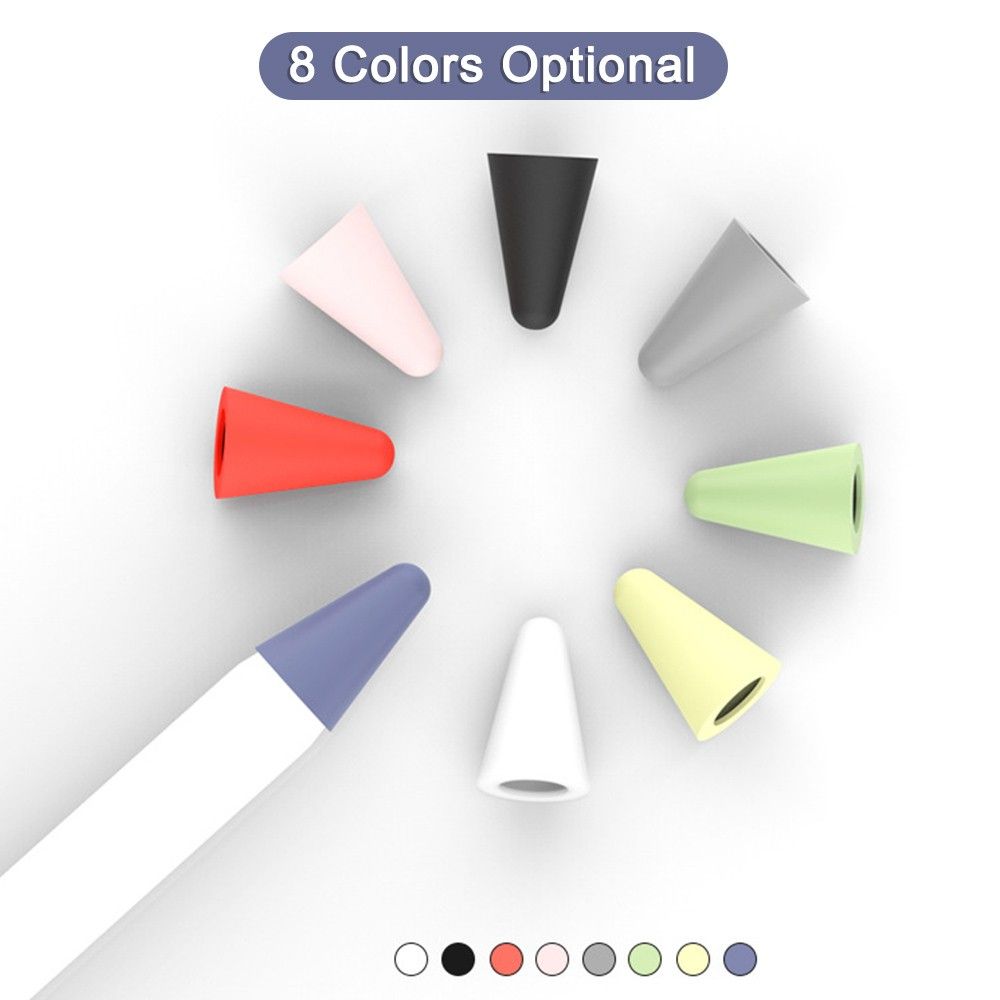 8PCS Silicone Replacement Tip Case Nib Protective Cover Skin