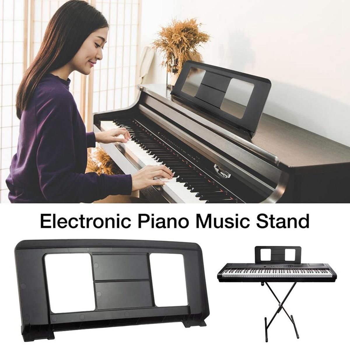 Electronic Piano Music Stand Electronic Keyboard Sheet Music Stand with Practical Conveniently Readin1 Pcs