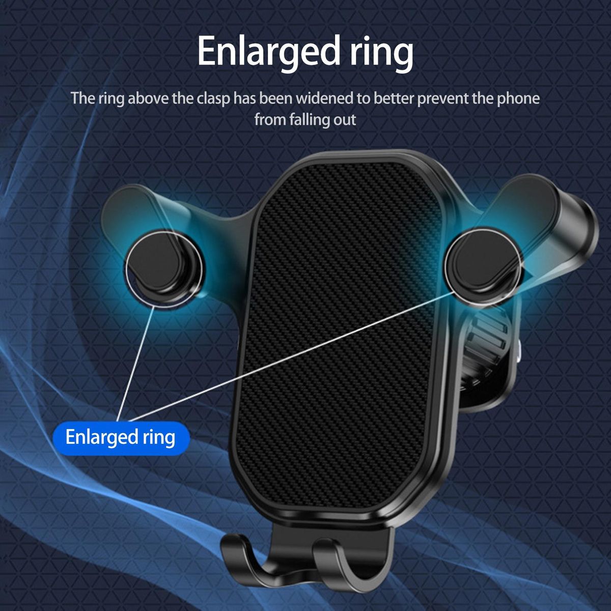1 Set Car Phone Holder Horizontal And Vertical Air Vent Phone Navigation Rack