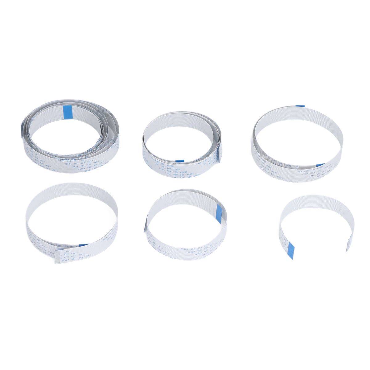 6Pcs 15Pin Flexible Flat Cable Camera PET Extension Wire
