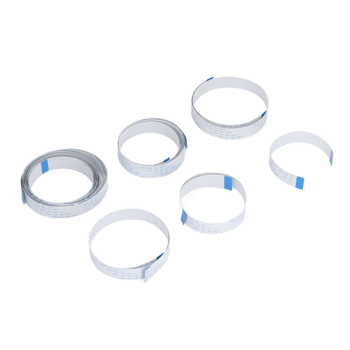 6Pcs 15Pin Flexible Flat Cable Camera PET Extension Wire