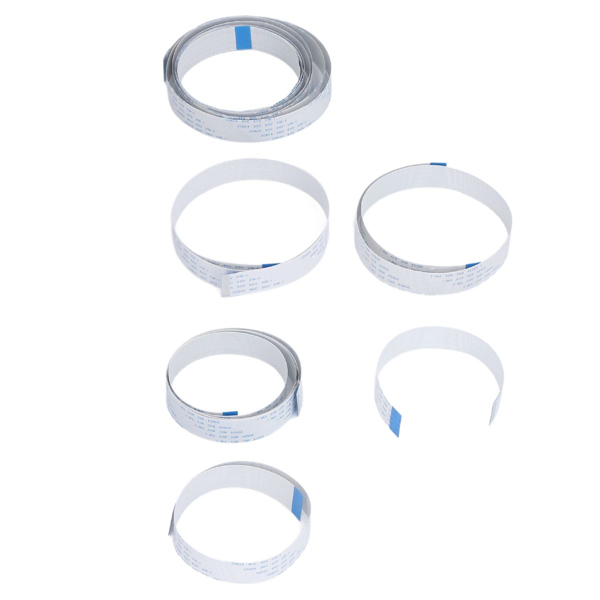 6Pcs 15Pin Flexible Flat Cable Camera PET Extension Wire