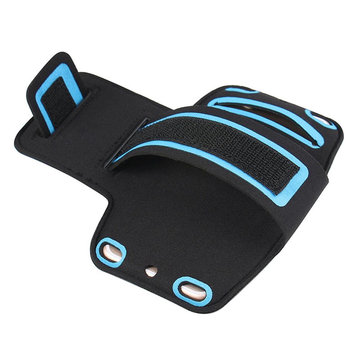 Phone Wrist Armband Outdoor Exercise Holder Waistband Cycling Pink