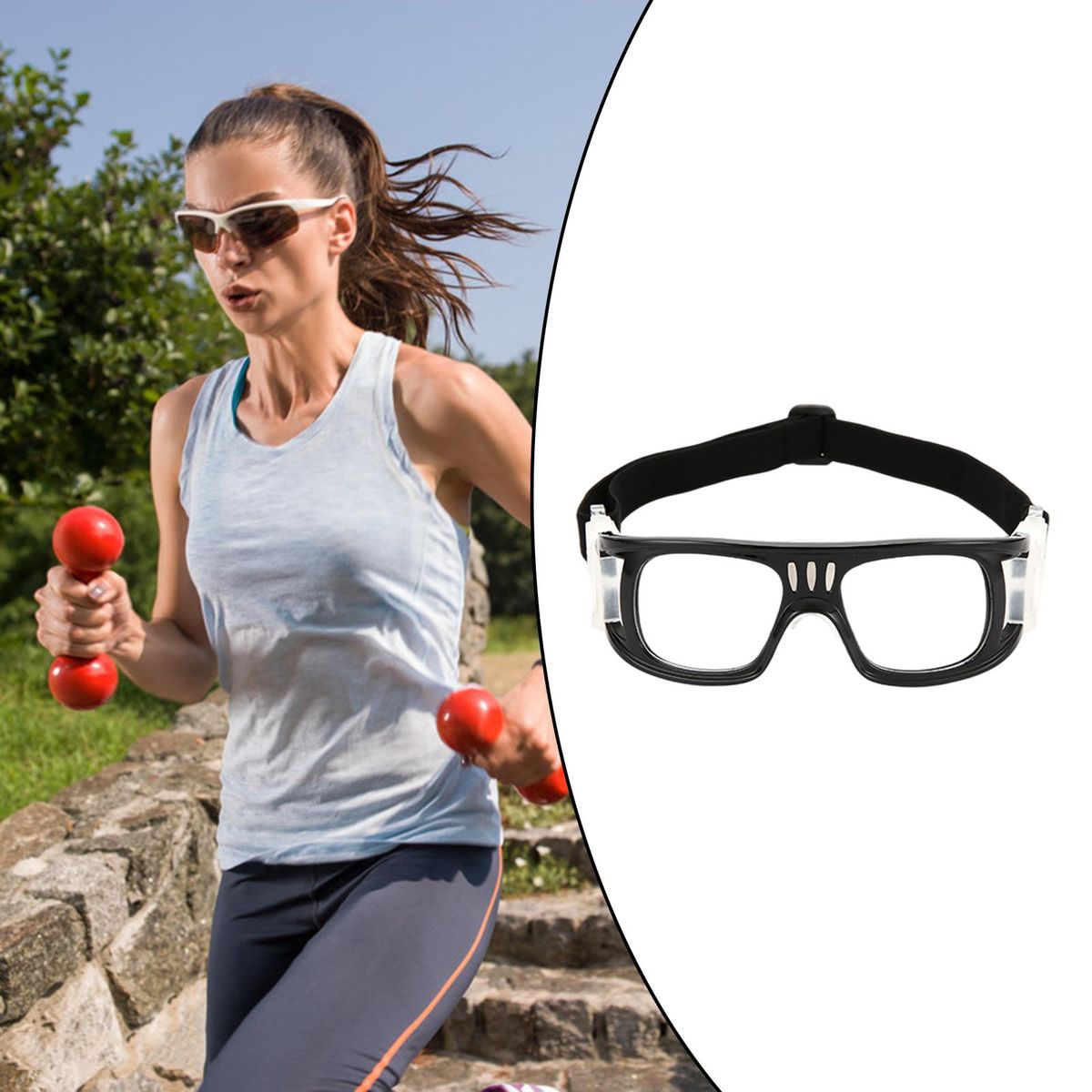 Lightweight Basketball Dribble Goggles Dribbling Specs