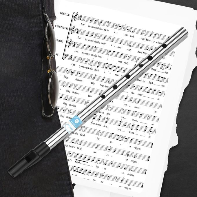 Ammoon Irish  Flute Key Of D 6 Holes Flute Wind Musical