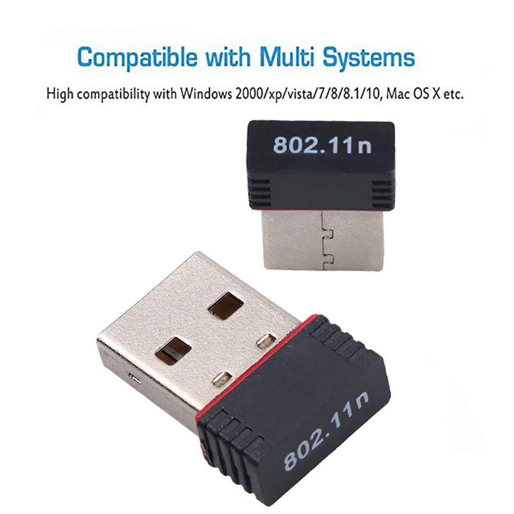 Wireless 2.4G USB LAN Receiver Network Card 150Mbps USB
