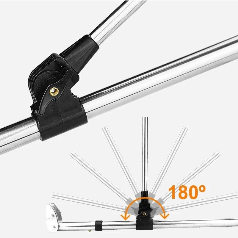 Fish Rod Holder Stand Adjustable Fishing Rods Holder Telescoping Fishing Tool Hand Rod Brackets