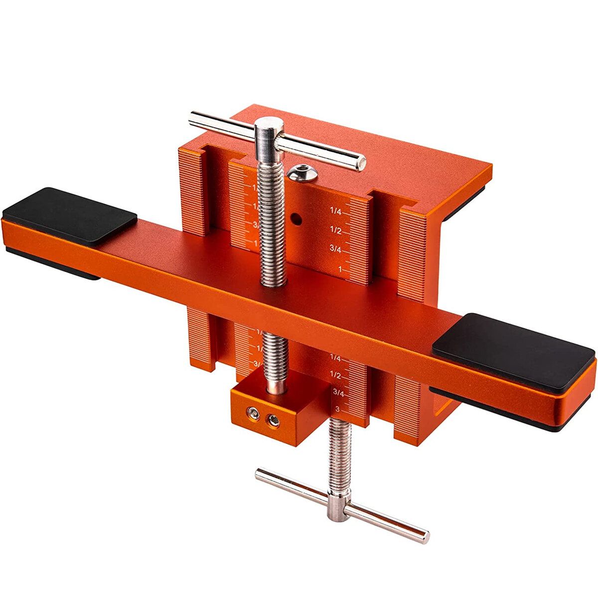 Cabinet Door Mounting Jig Support Arm And Clamp Integrated