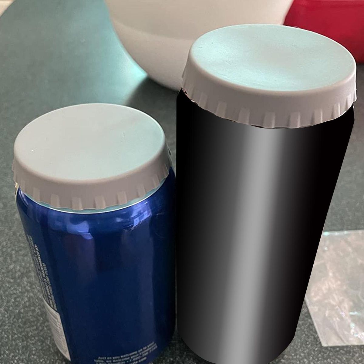 6Pcs Soda Can Lid Silicone Soda Beverage Can Topper