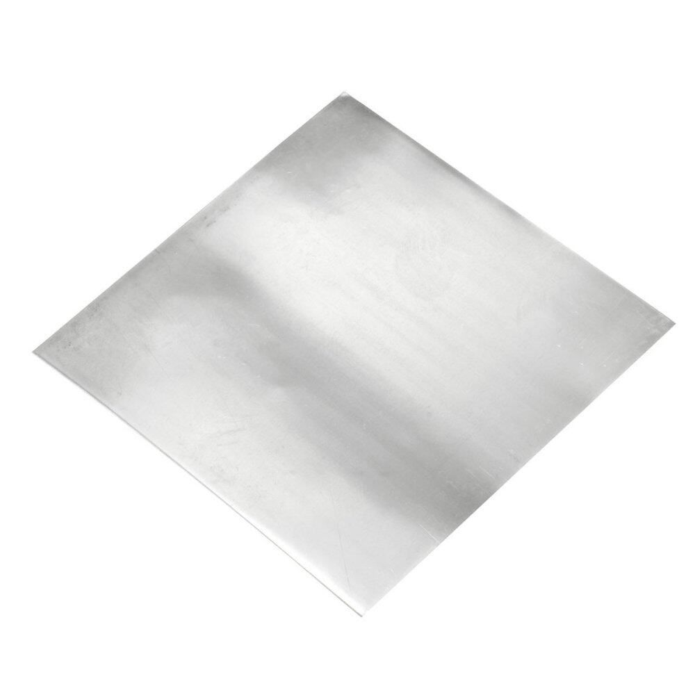 1x High Purity Pure Zinc Zn Sheet Plate Metal Foil 100mmx100mmx0.5mm For Science