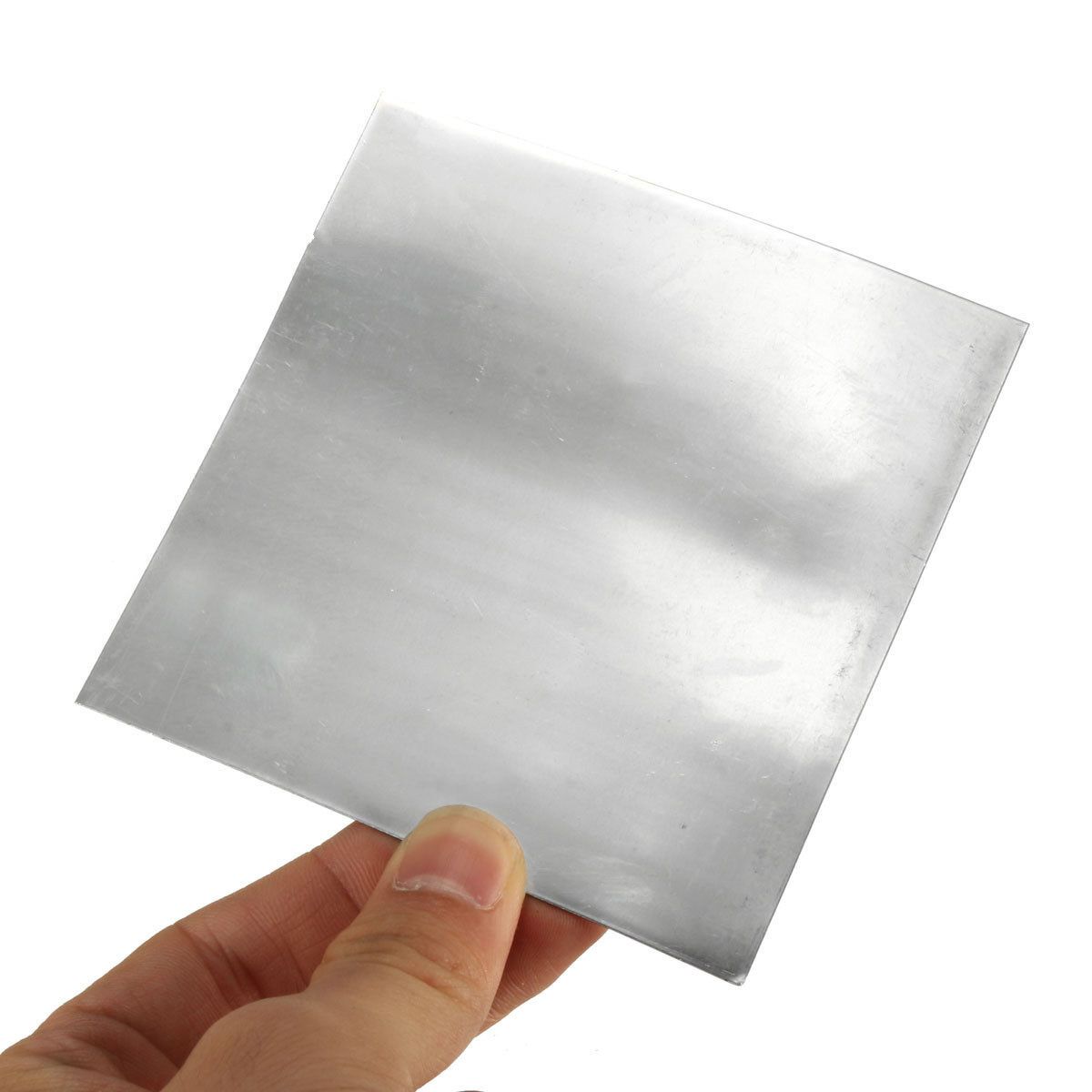 1x High Purity Pure Zinc Zn Sheet Plate Metal Foil 100mmx100mmx0.5mm For Science