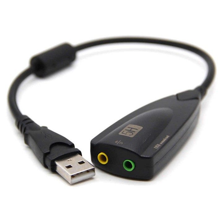 3D External Sound Card Audio Adapter For Steel Series Siberia 5Hv2 USB 2.0 Virtual 7.1 Drive