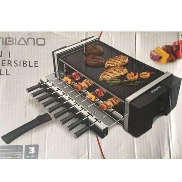 1200W Reversible 3 In 1 Grill
