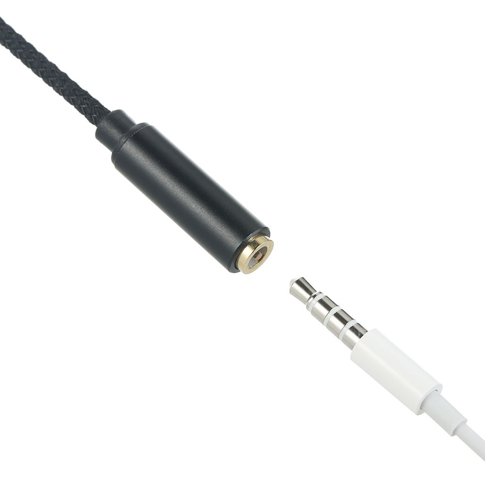 2 In 1 3.5MM Jack 1 Female To 2 Male Adapter Cable Stereo
