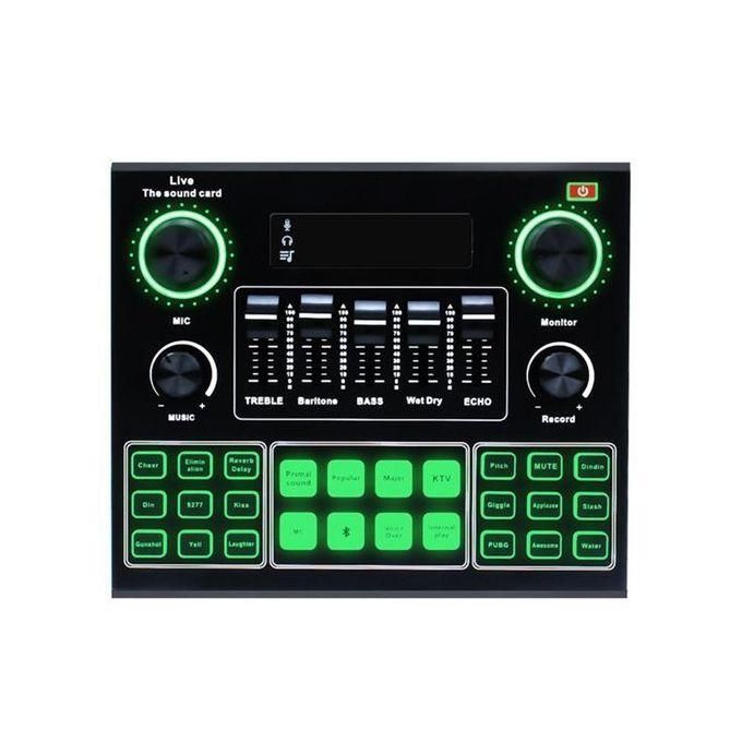 V9 Bluetooth Sound Card USB Headset Microphone Webcast
