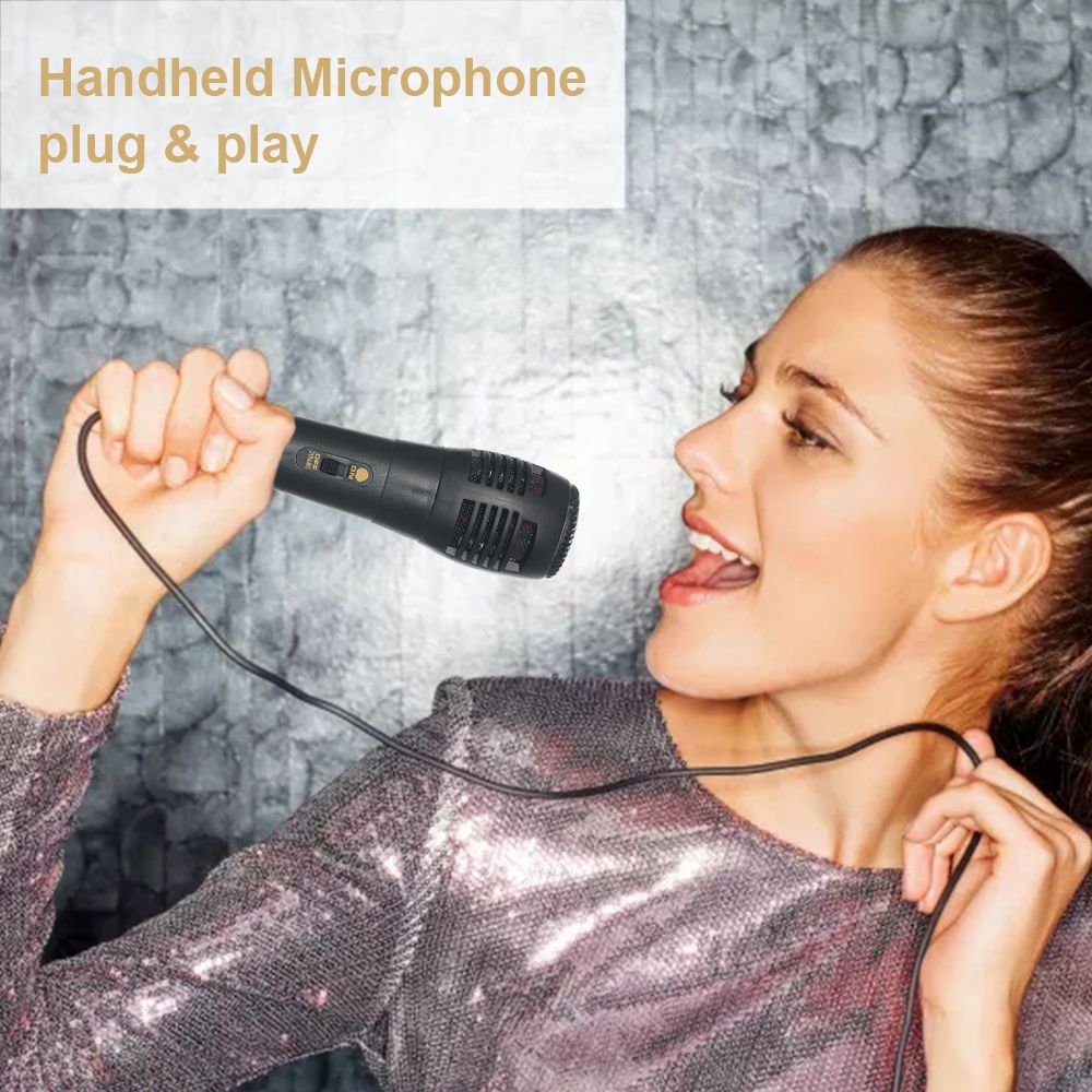 Dynamic Vocal Microphone Handheld Microphone With ON / OFF