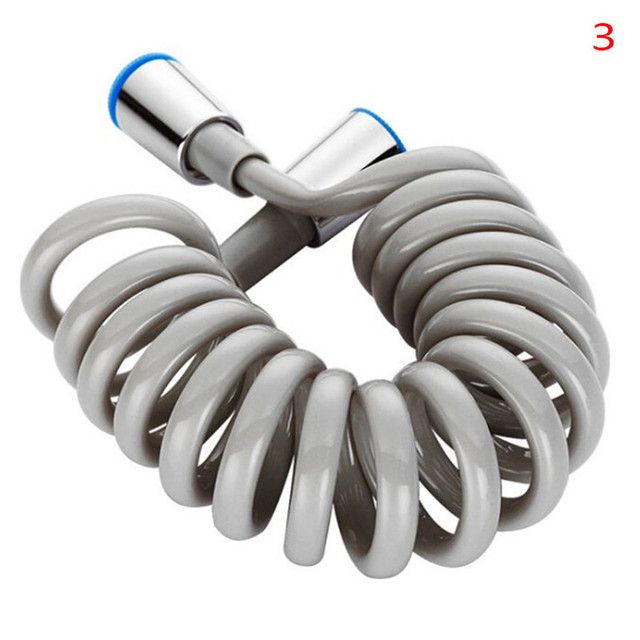 1.5MMatt Black Spring Flexible Retractable Hose