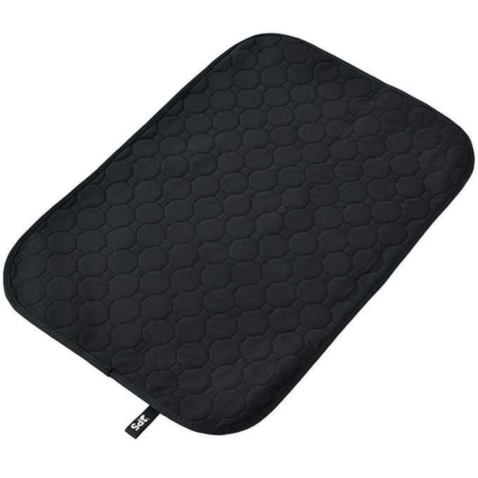 Cat Litter Mat Breathable Scatter Control Four-Layer Hanging M Black
