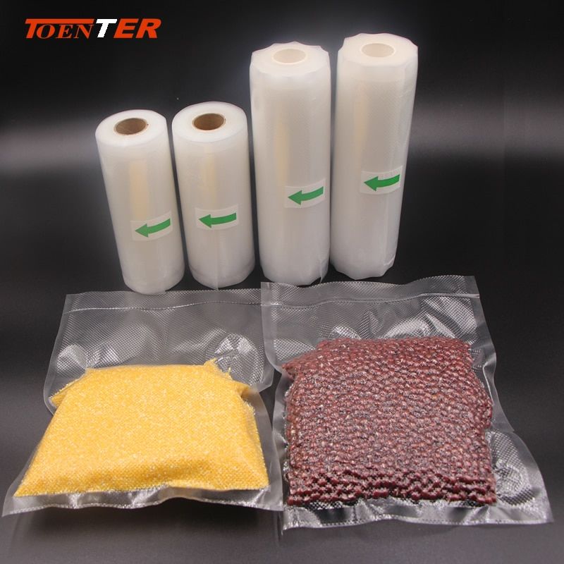 Vacuum Packed Food Grade Storage Bags In Fridge(28X500CM 1Rall)