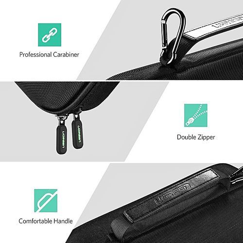 Carrying Case For Nintendo Switch, W/ Carved Protective Foam Lining Shockproof Travel Case Bag For Nintendo Switch Console, Dock, AC Wall Charger, Grip And Joy-con, 20 Game Cards, Cables-Large Size By HonTai