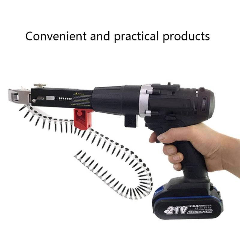 Electric Drywall Screw Wodworking Tool Power Adjustable Screw Length and Depth Easy to Use Carpentry
