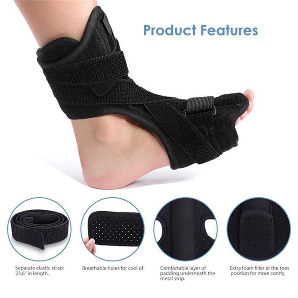 Adjustable Plantar Fasciitis Night Foot Splint Drop Brace