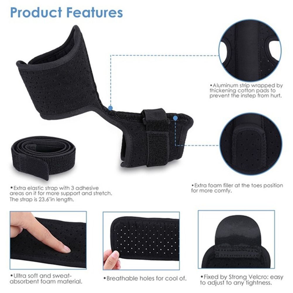 Adjustable Plantar Fasciitis Night Foot Splint Drop Brace