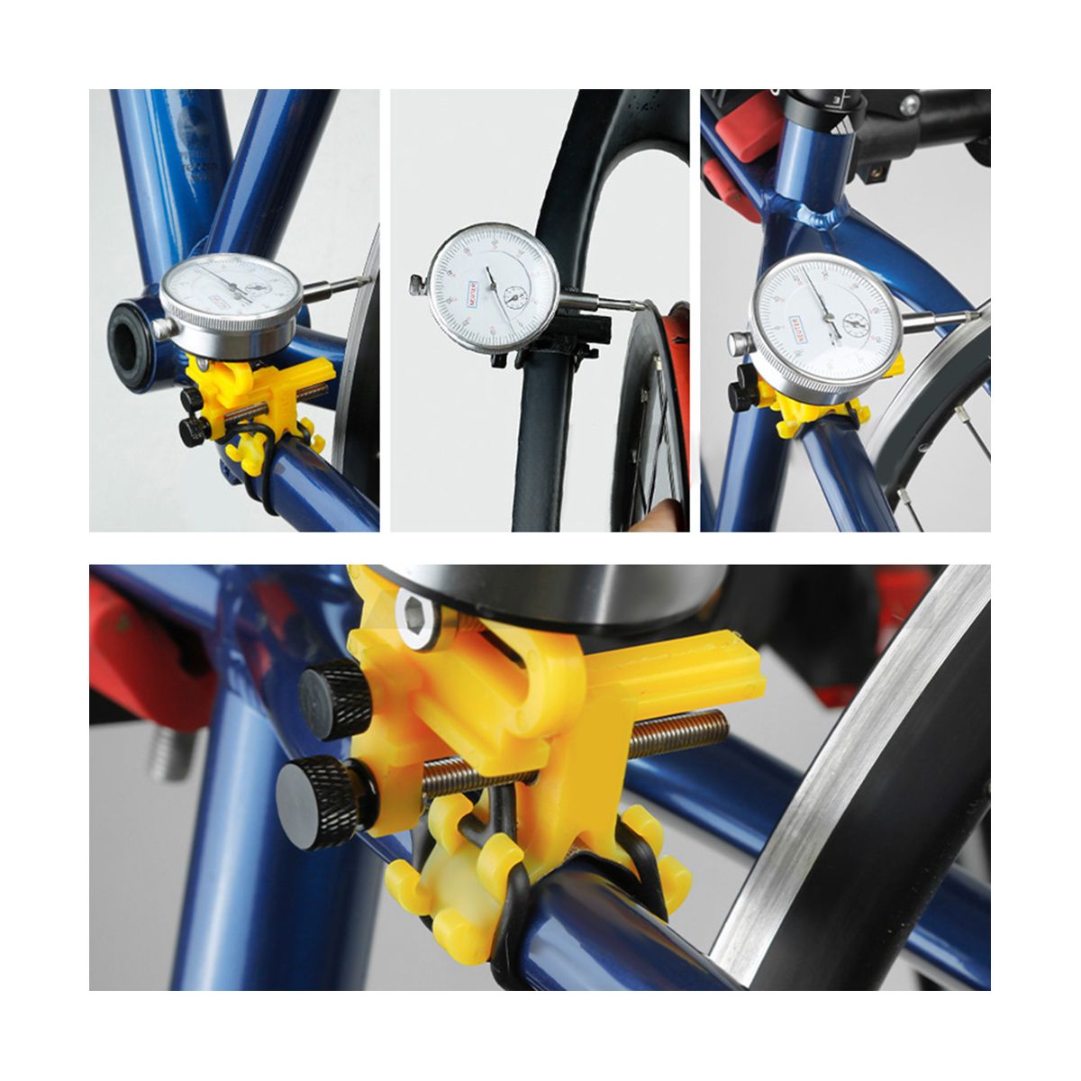 Bicycle Wheel Truing Stand Road Bike Wheel Repair Tool Percentage Table Bike Rims Adjustment Cycling Accessories-B