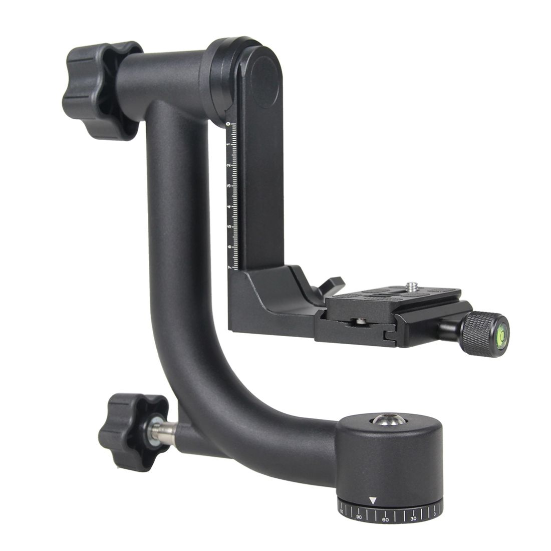 YELANGU Horizontal 360 Degree Gimbal Tripod Head