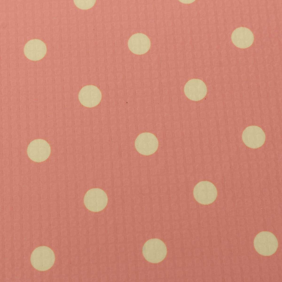 9PCS Wood Interlock EVA Foam Floor Puzzle Pad Work Gym Mat Kid Safety Play Rug Pink Dot