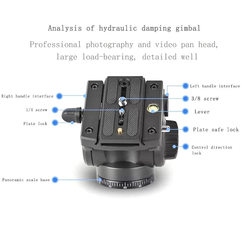 QingZhuangShiDai Q90 SLR Camera Tripod Handle Gimbal