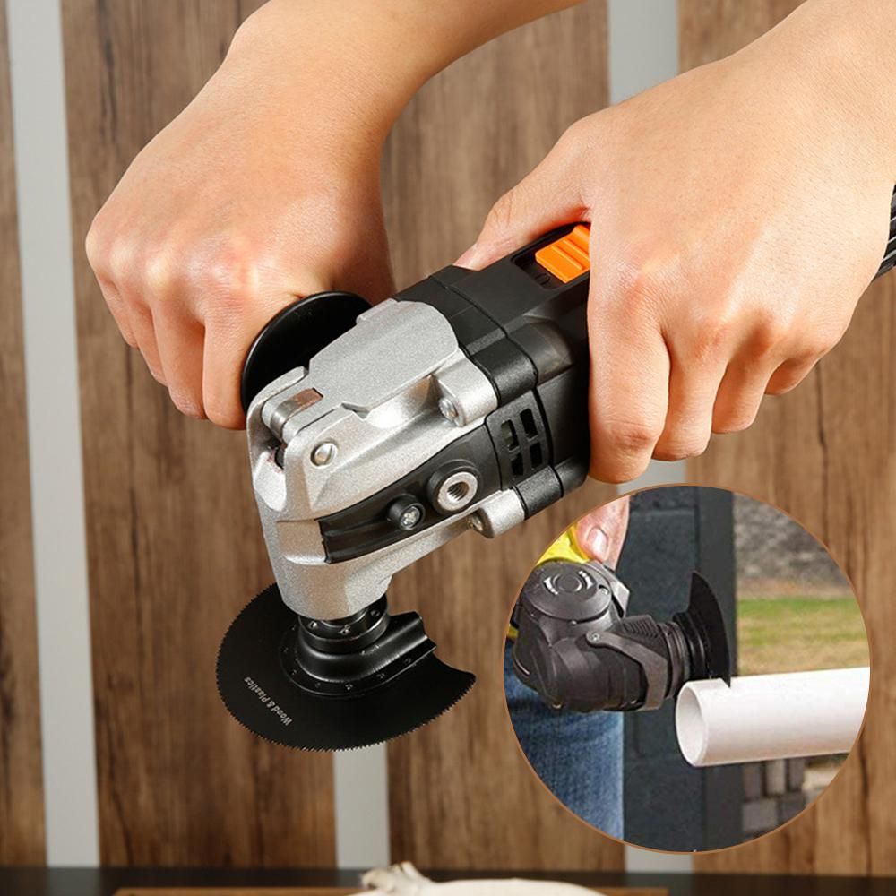 66PCS Oscillating Tool Blades Multitool Saw Blades Accessories Kit for Cutting Metal Wood Plastic