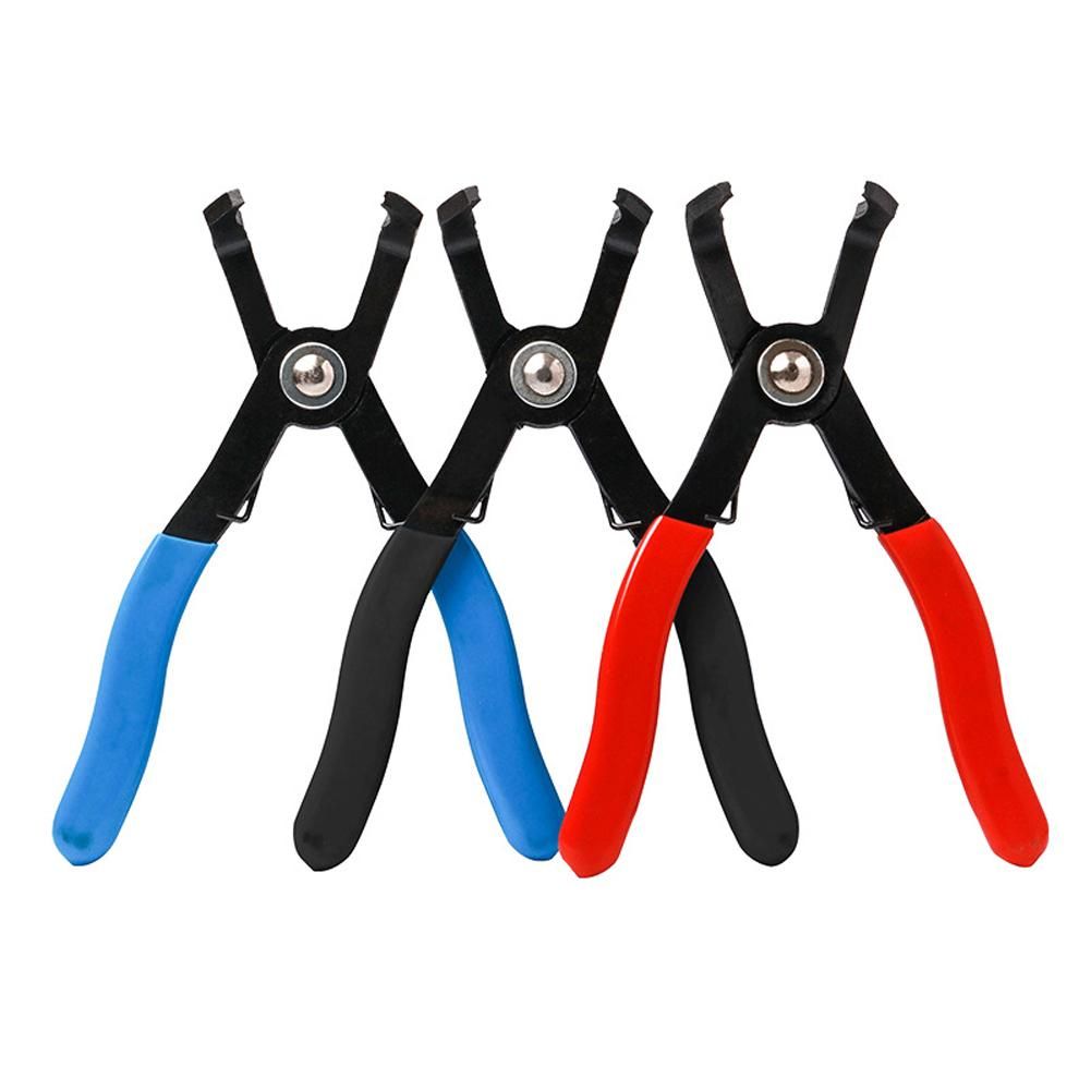 0-33mm Handheld Portable Multifunctional Automotive Tube Bundle Circlip Removal Pliers 30° Angled Auto Interior Door Clip Quick Disassembly Tool