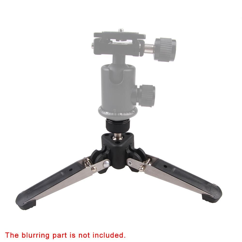 Universal Three-Foot Support Stand Monopod Base for Monopod Tripod Head DSLR Cameras 3/8" Screw